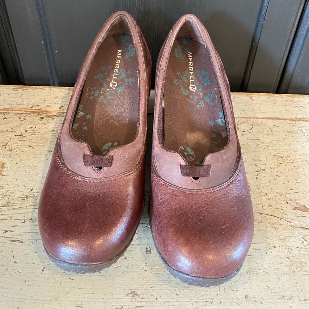 Merrell Lotus Roast Wedge Heels Size 8